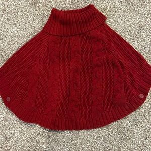 Cute Girls Poncho Sweater